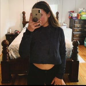 Brandy Melville crop hoodie